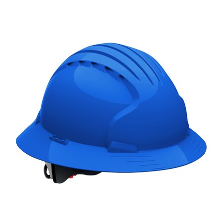 Pip Full Brim Hard Hat with HDPE Shell, 6-Point Polyester Suspension and Wheel Ratchet Adjustment 280-EV6161-50